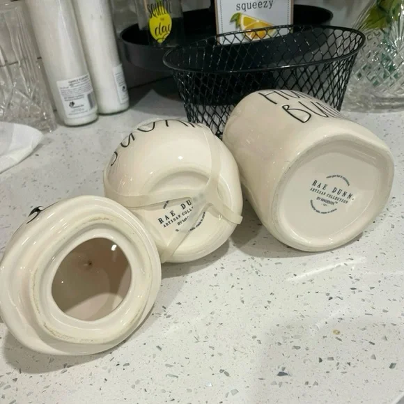 Reduced! NEWπ° Rae Dunn π· Easter bunny rabbit mug & topper+sugar bowl & topper - Picture 6 of 6